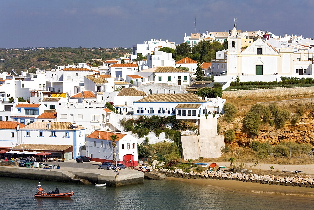 Ferragudo fishing village, Portimao City, Algarve, Portugal, Europe