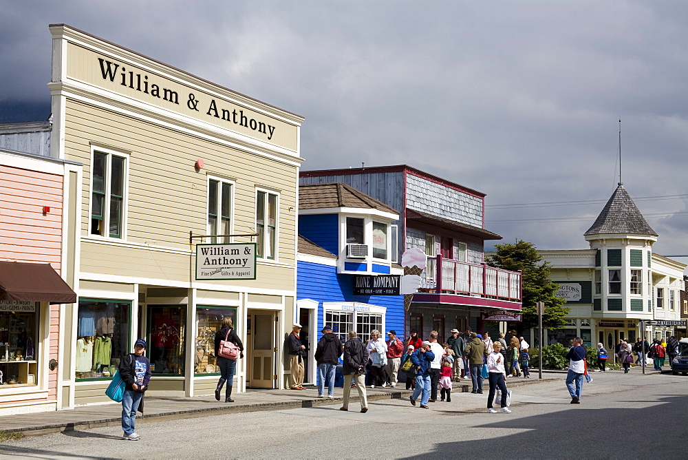 Broadway Street, Skagway, Southeast Alaska, United States of America, North America