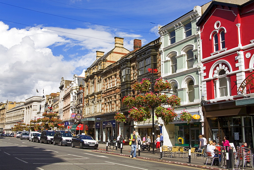 St. Mary Street, Cardiff, Wales, United Kingdom, Europe