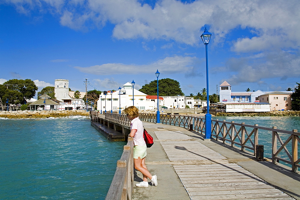 Speightstown Pier, St. Peter's Parish, Barbados, West Indies, Caribbean, Central America