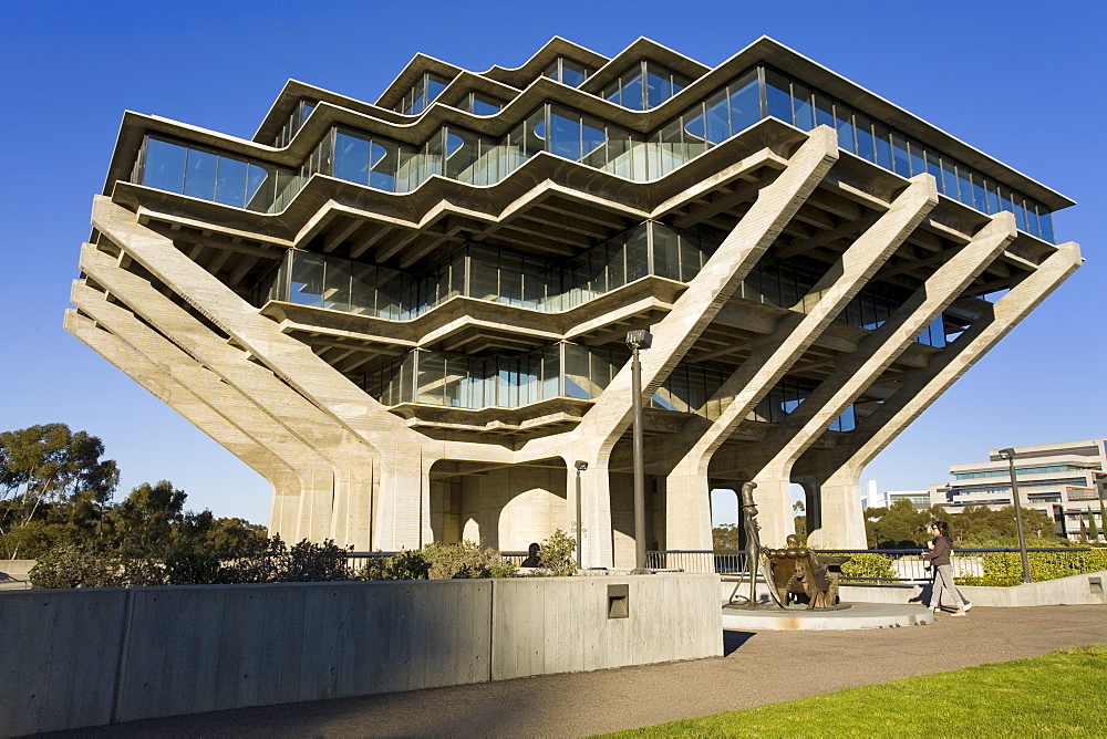 Geisel Library in University College San Diego, La Jolla, California, United States of America, North America