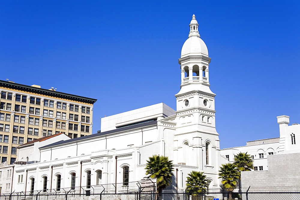 St. Vibiana's Cathedral in Little Tokyo, Los Angeles, California, United States of America, North America