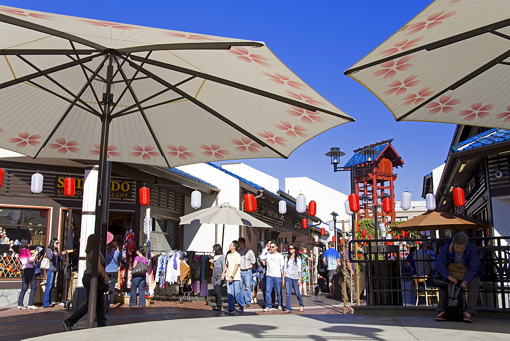 Japanese Village Plaza, Little Tokyo, Los Angeles, California, United States of America, North America