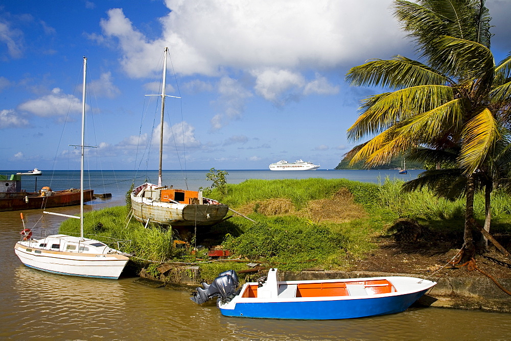 Indian River, Portsmouth, Dominica, Lesser Antilles, Windward Islands, West Indies, Caribbean, Central America