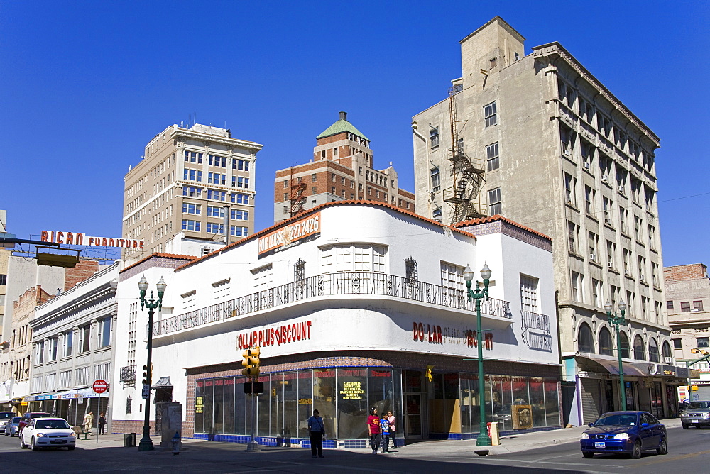 San Antonio Street, El Paso, Texas, United States of America, North America