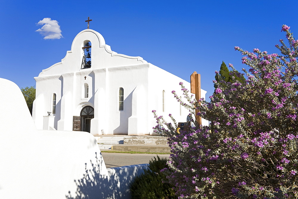 San Elizario Mission, El Paso, Texas, United States of America, North America