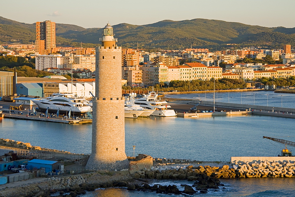 Livorno Lighthouse, Tuscany, Italy, Europe