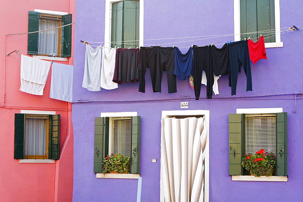 Burano Island, Venice, Veneto, Italy, Europe