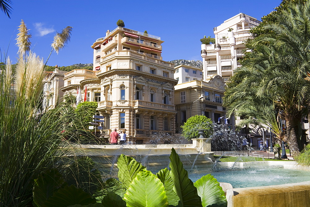 Casino Gardens, Monte Carlo, Monaco, Europe