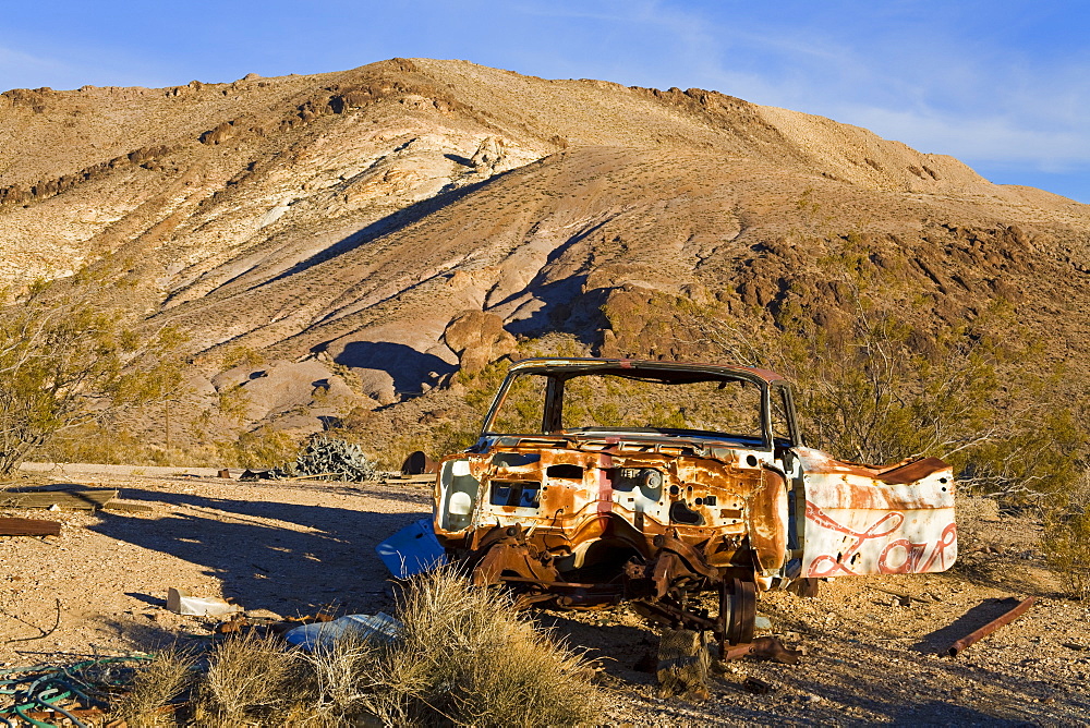 Rhyolite ghost town, Beatty, Nevada, United States of America, North America