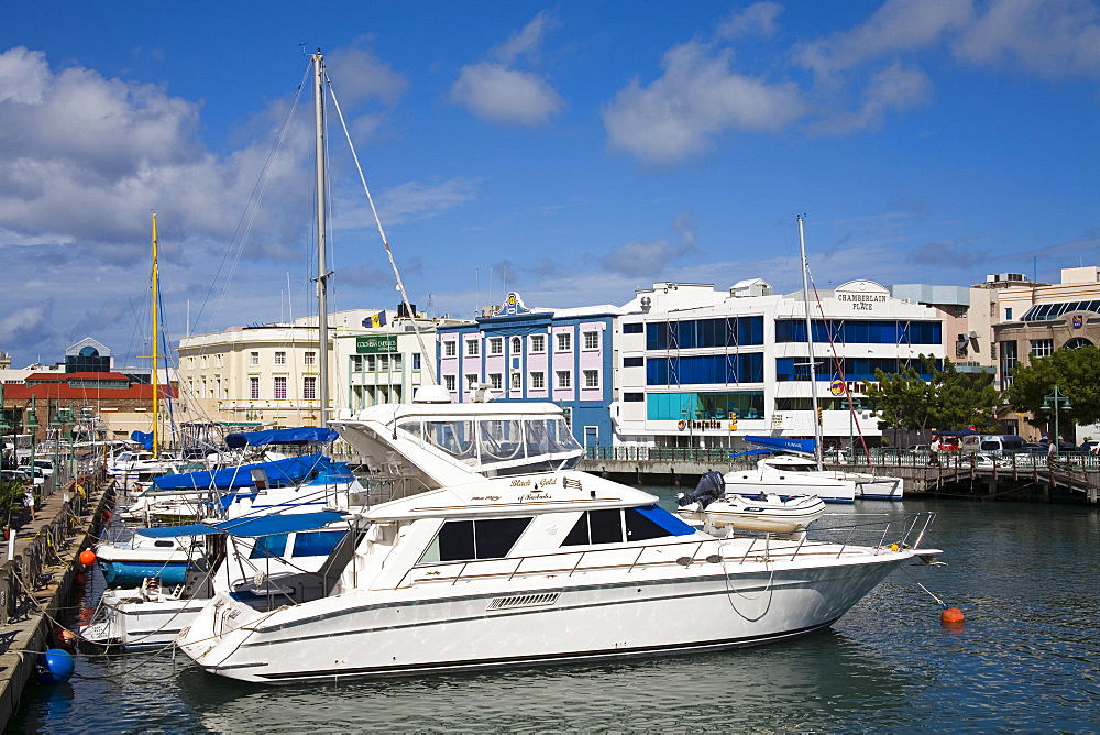 Boats at the Careenage, Bridgetown, Barbados, West Indies, Caribbean, Central America