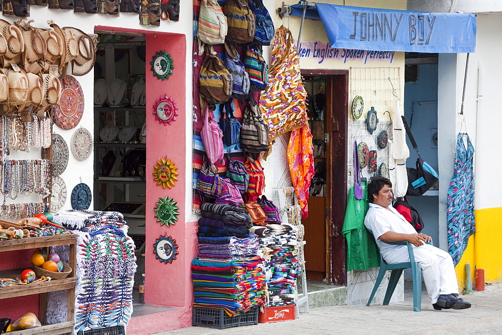 Craft store in San Miguel, Cozumel Island, Quintana Roo, Mexico, North America