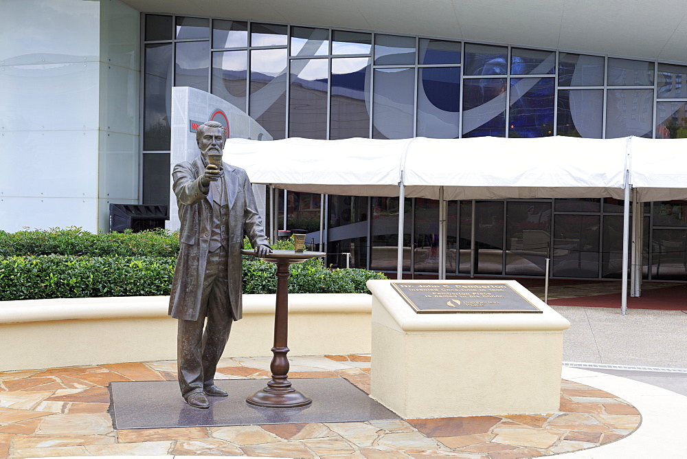 Dr. John Pemberton statue, World of Coca Cola, Pemberton Park, Atlanta, Georgia, United States of America, North America