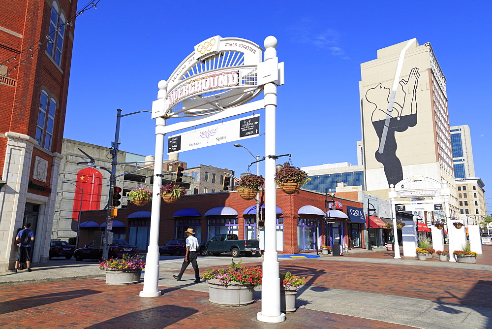 Underground Atlanta, Atlanta, Georgia, United States of America, North America