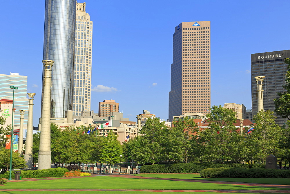 Centennial Olympic Park, Atlanta, Georgia, United States of America, North America