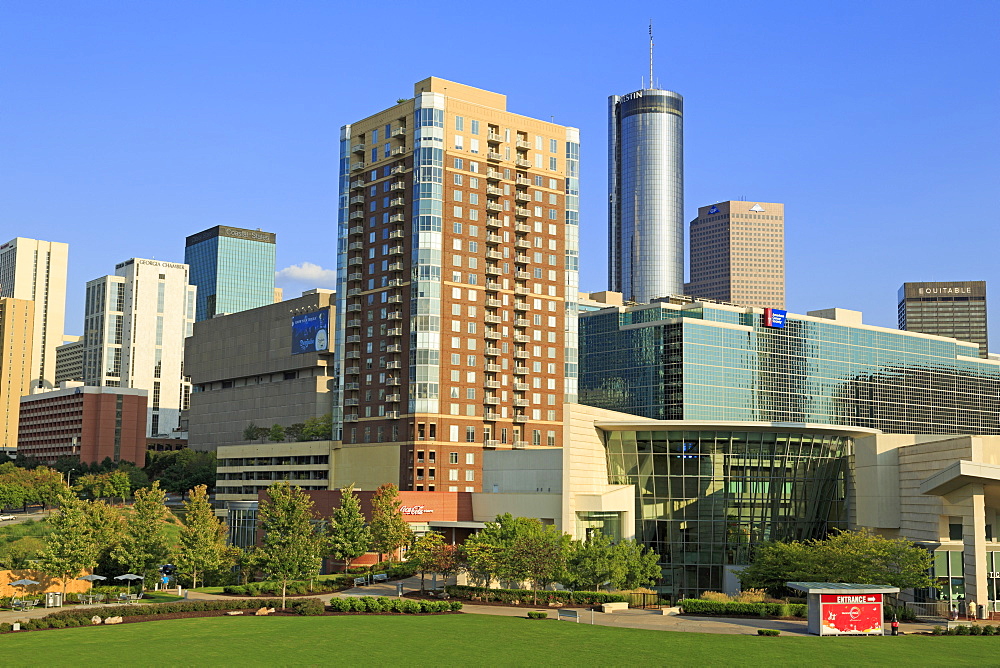 World of Coca Cola in Pemberton Park, Atlanta, Georgia, United States of America, North America