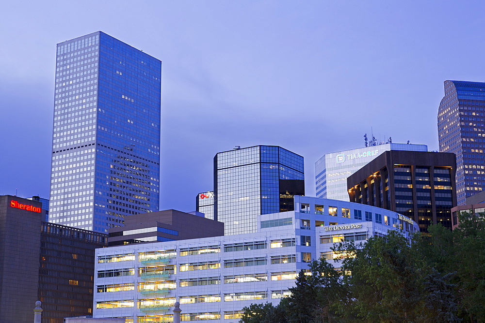 Skyline, Denver, Colorado, United States of America, North America 