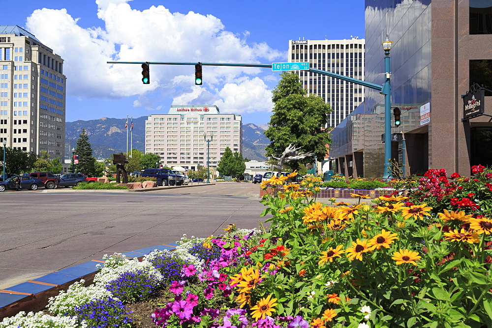 Tejon Street, Colorado Springs, Colorado, United States of America, North America 