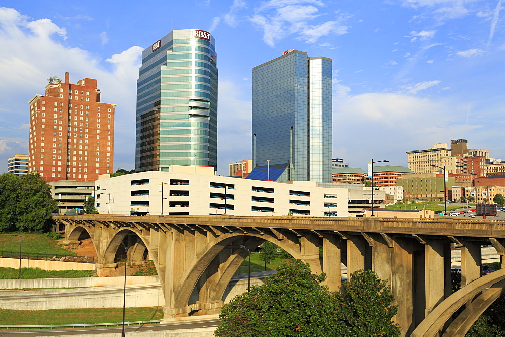 Downtown skyline, Knoxville, Tennessee, United States of America, North America 