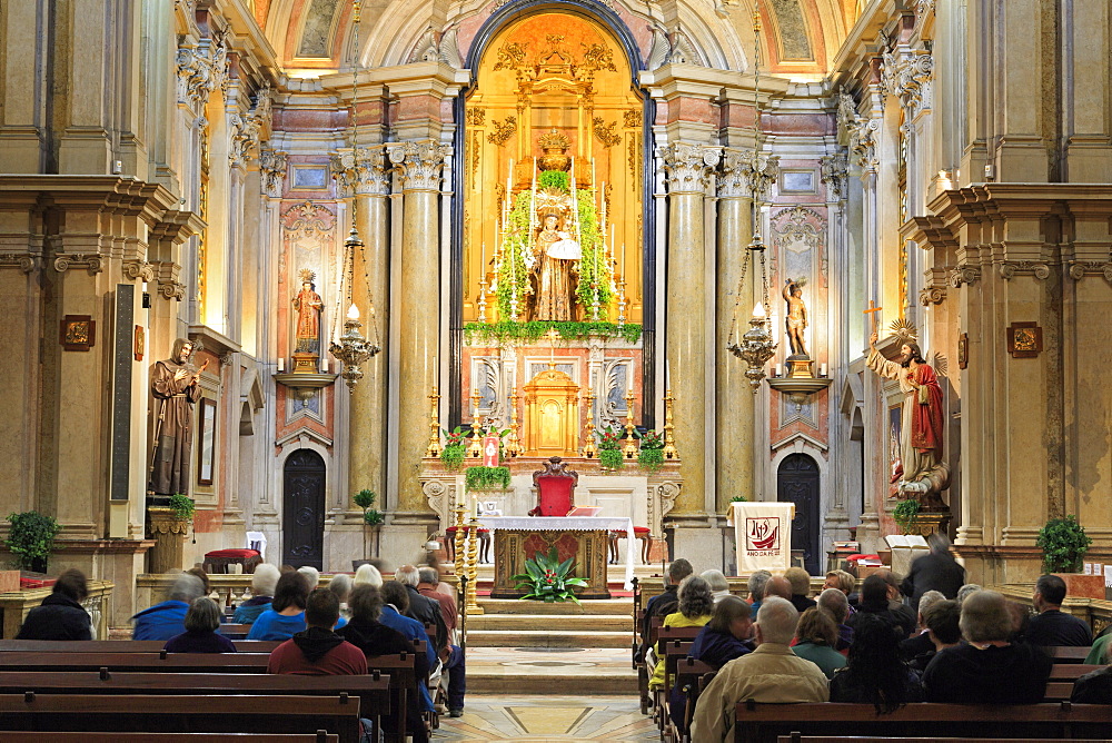 St. Anthony's Church, Alfama District, Lisbon, Portugal, Europe