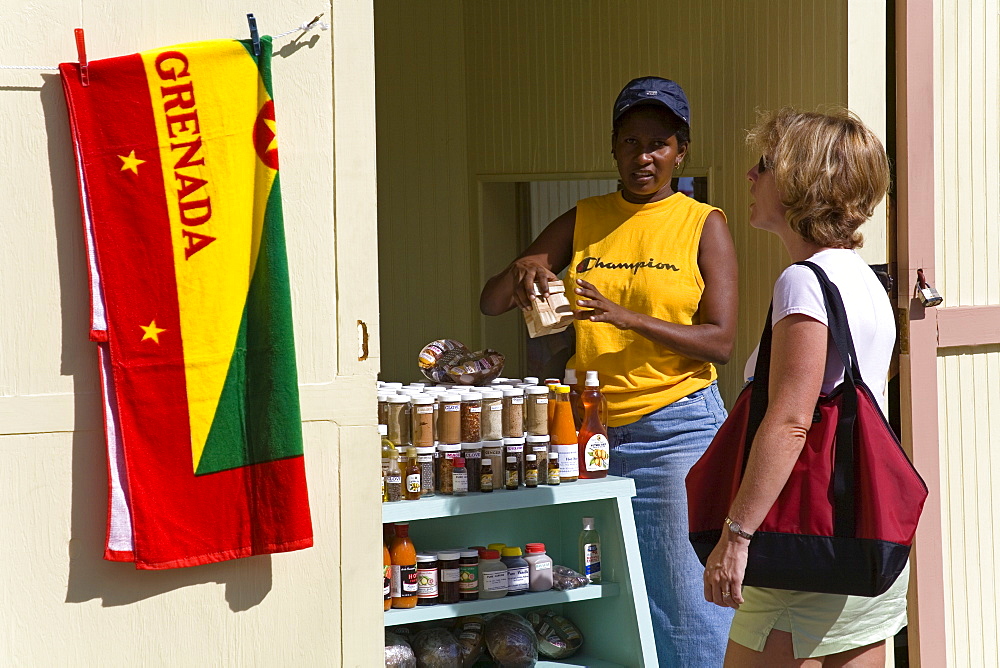 Market in St. George's, Grenada, Windward Islands, Lesser Antilles, West Indies, Caribbean, Central America