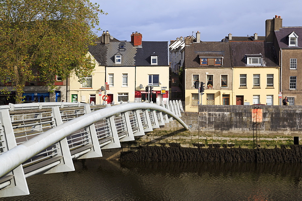 Shandon Bridge on Pope's Quay, River Lee, Cork City, County Cork, Munster, Republic of Ireland, Europe