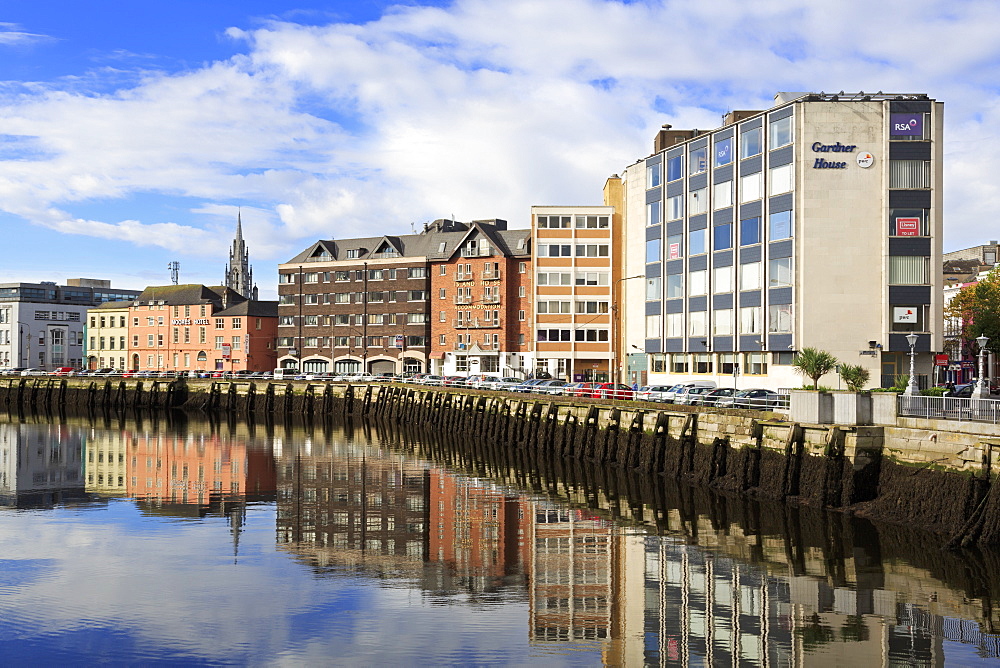 Morrison's Quay on the River Lee, Cork City, County Cork, Munster, Republic of Ireland, Europe