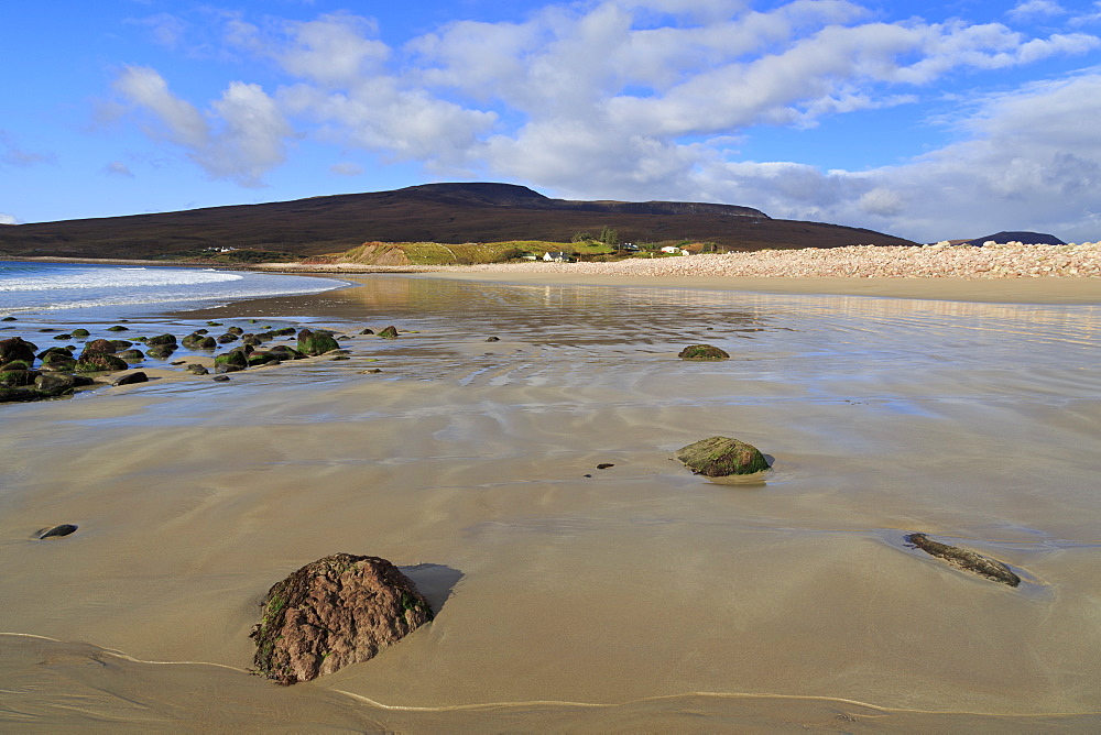 Mulranny Beach on Clew Bay, County Mayo, Connaught (Connacht), Republic of Ireland, Europe