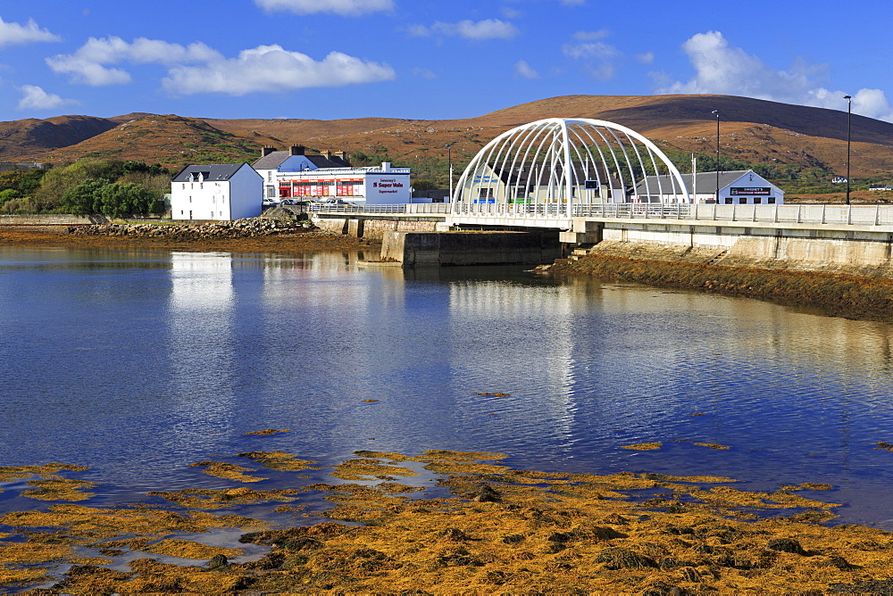 Bridge over Achill Sound, Achill Island, County Mayo, Connaught (Connacht), Republic of Ireland, Europe