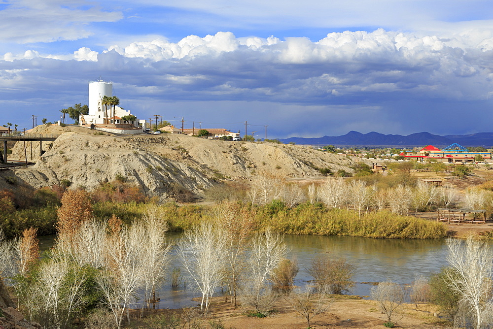 St. Thomas Indian Mission and Colorado River, Yuma, Arizona, United States of America, North America