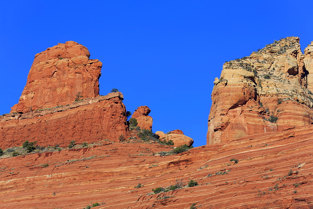 Red Rock formations in Sedona, Arizona, United States of America, North America 