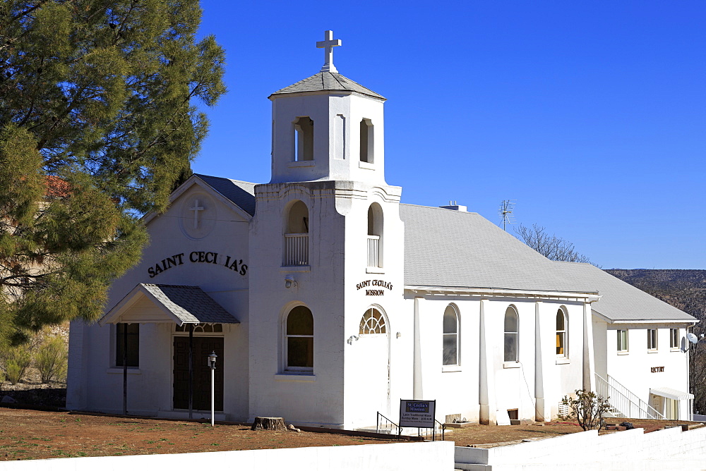 St. Cecilia's Indian Mission, Clarkdale, Arizona, United States of America, North America