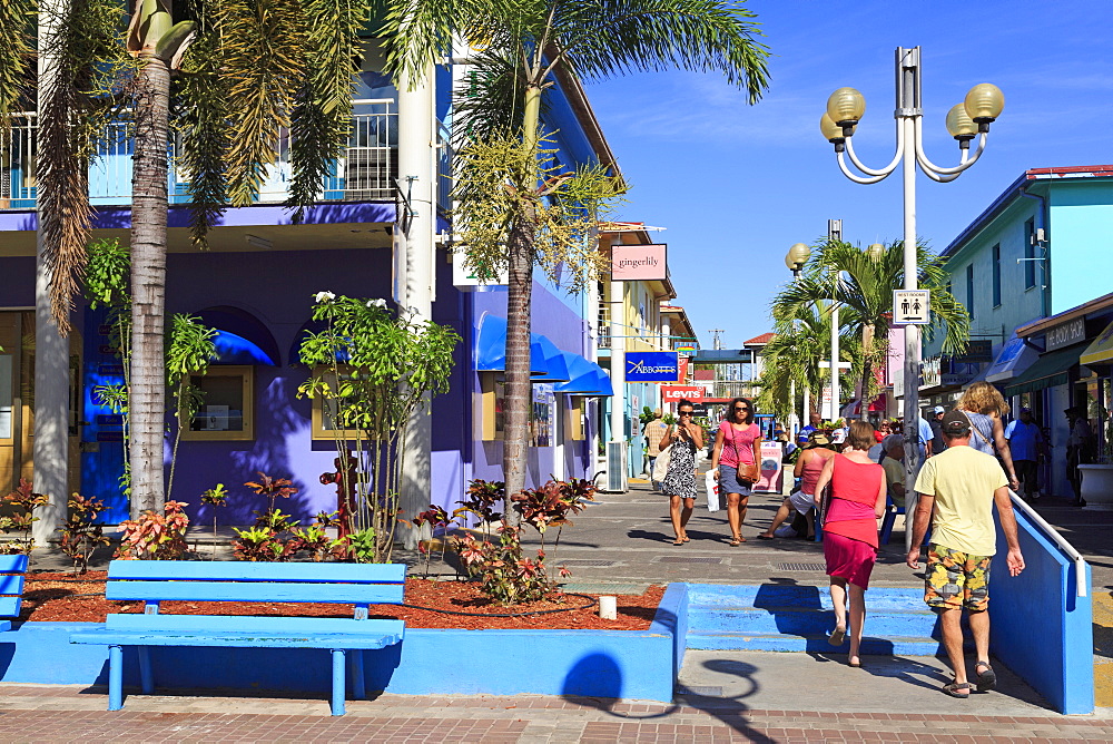 Heritage Quay in St. John's, Antigua, Antigua and Barbuda, Leeward Islands, West Indies, Caribbean, Central America