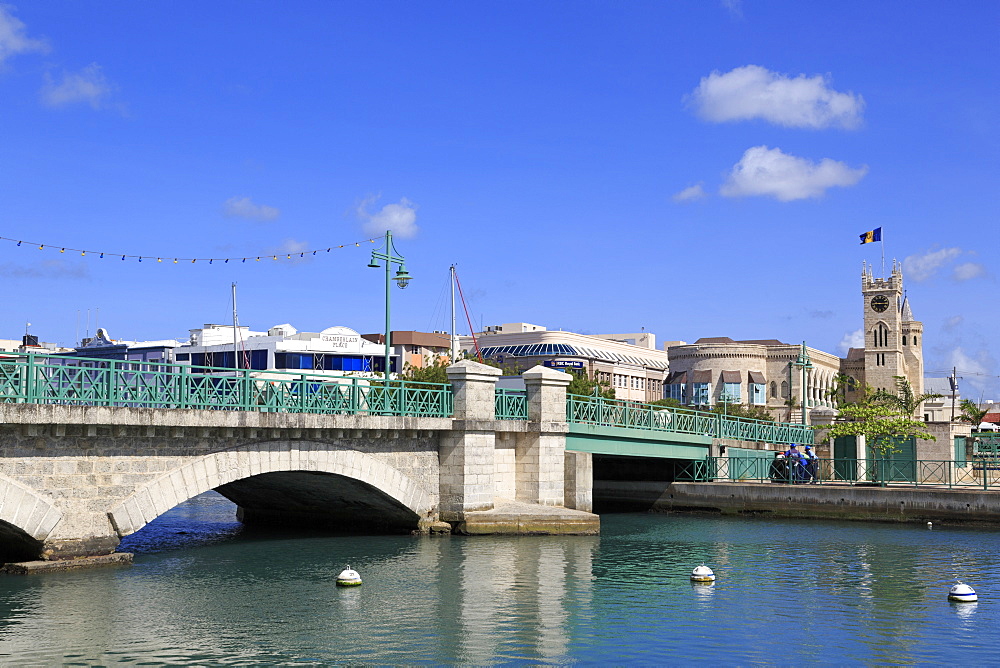 Chamberlain Bridge, Bridgetown, Barbados, West Indies, Caribbean, Central America