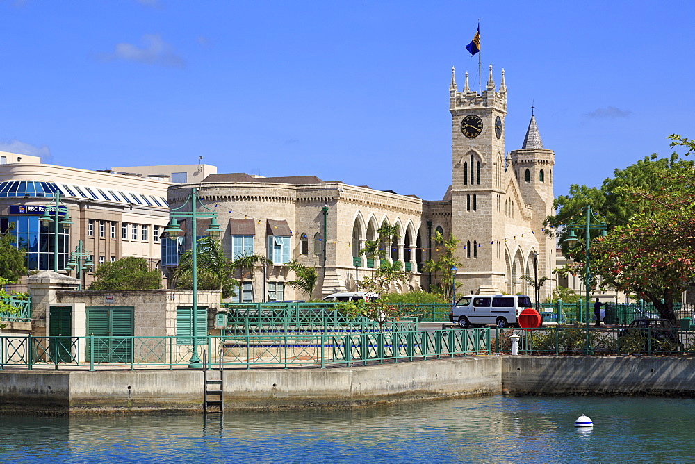 Parliament Building, Bridgetown, Barbados, West Indies, Caribbean, Central America