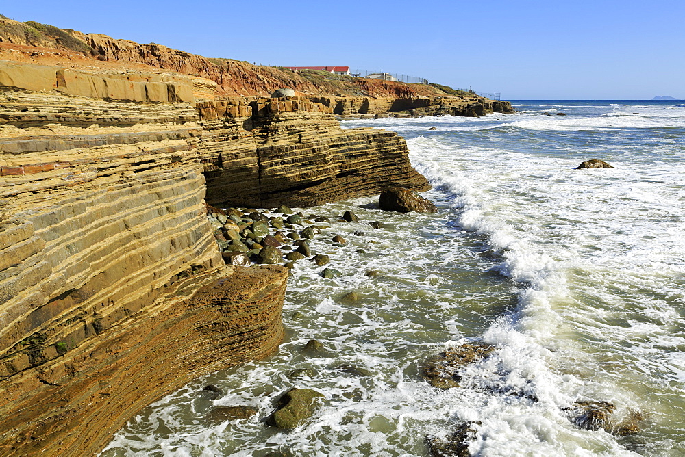 Tide pool area in Cabrillo National Monument, San Diego, California, United States of America, North America 