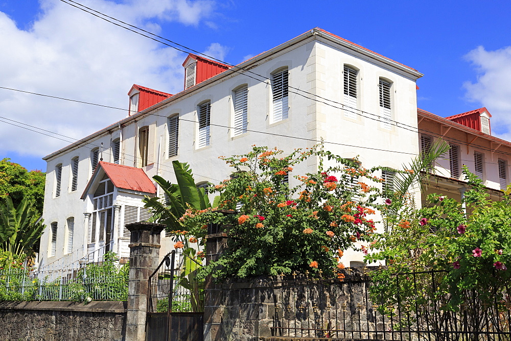 Cathedral Presbytery, Roseau, Dominica, Windward Islands, West Indies, Caribbean, Central America 