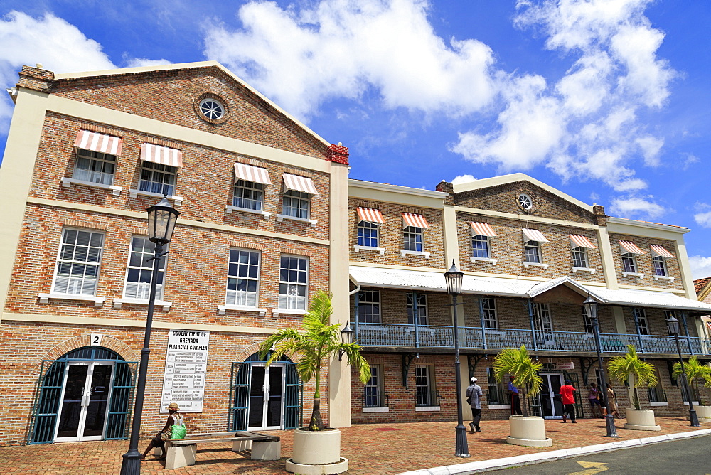 Government of Grenada Financial Complex, St. Georges, Grenada, Windward Islands, West Indies, Caribbean, Central America