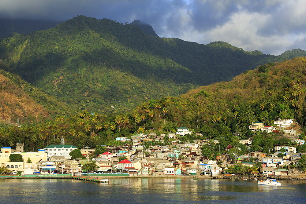 Town of Soufriere, St. Lucia, Windward Islands, West Indies, Caribbean, Central America