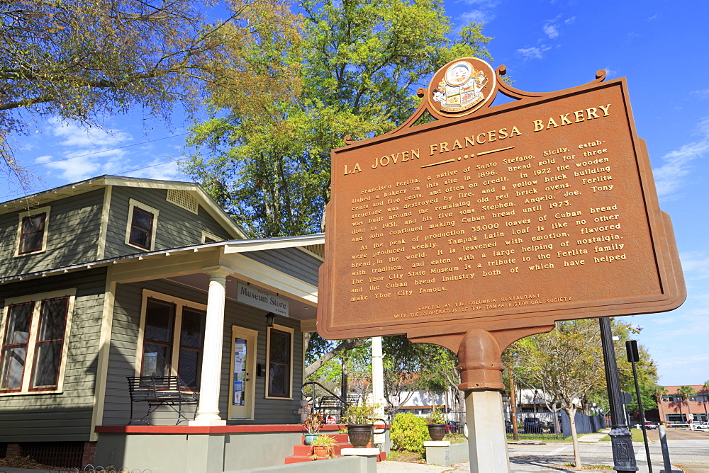 La Joven Francesa Bakery in Ybor City State Museum, Tampa, Florida, United States of America, North America