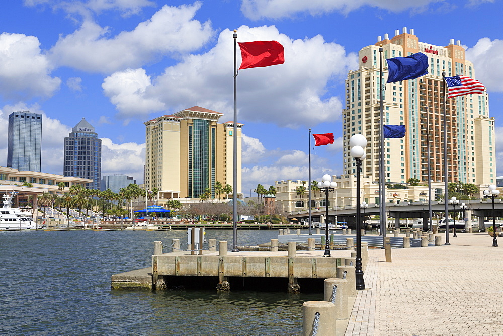 Channelside hotels, Tampa, Florida, United States of America, North America