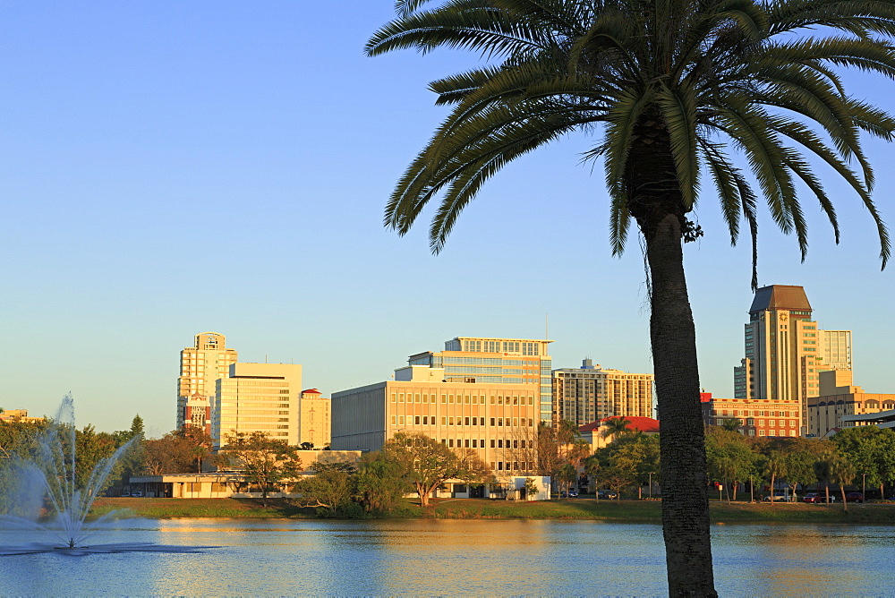 Mirror Lake, St. Petersburg, Tampa, Florida, United States of America, North America