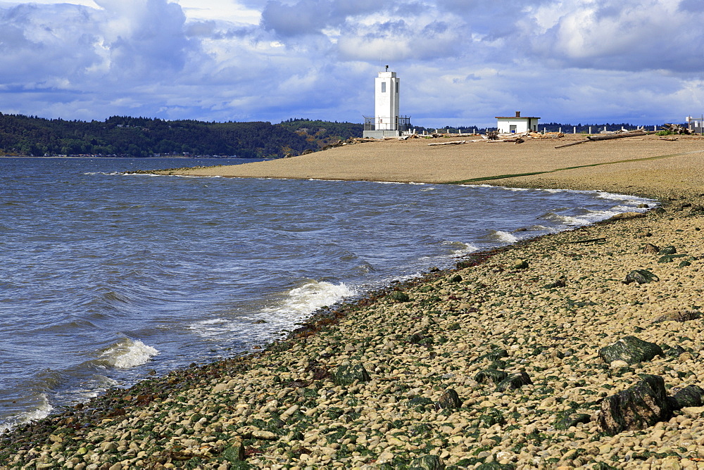 Brown's Point Lighthouse, Tacoma, Washington State, United States of America, North America