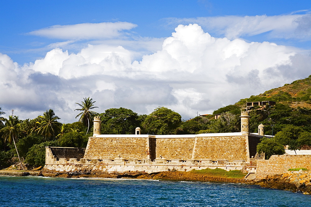 San Carlos de Borromeo Castle, Pampatar City, Isla Margarita, Nueva Esparta State, Venezuela, South America