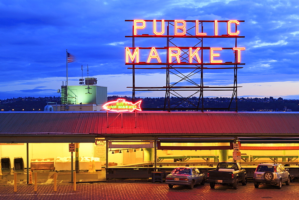 Pike Place Market, Seattle, Washington State, United States of America, North America