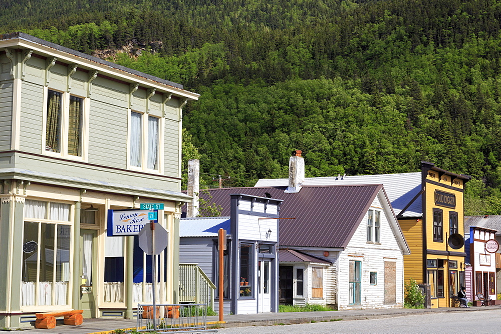 5th Avenue, Skagway, Alaska, United States of America, North America