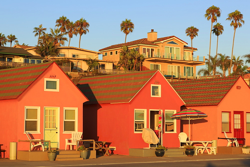 Historic Roberts Cottages in Oceanside, California, United States of America, North America