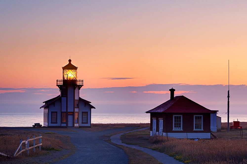 Point Cabrillo Lighthouse, Mendocino County, California, United States of America, North America 