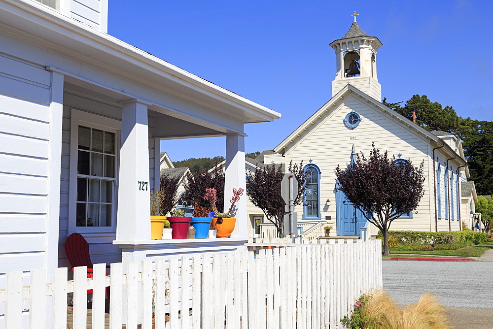 1872 United Methodist Church, Half Moon Bay, California, United States of America, North America