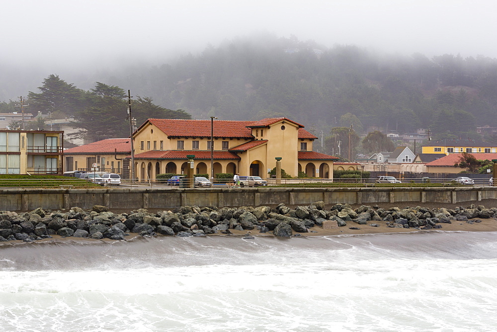 Stormy day in Pacifica, California, United States of America, North America